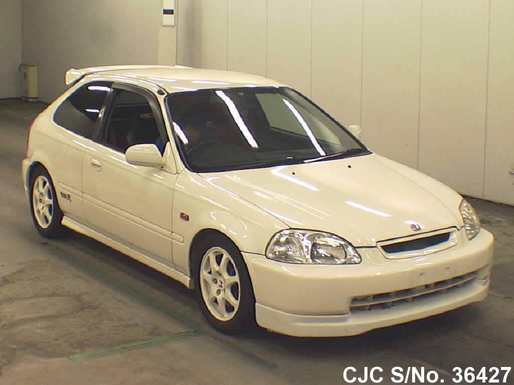 1998 Honda Civic White for sale Stock No. 36427