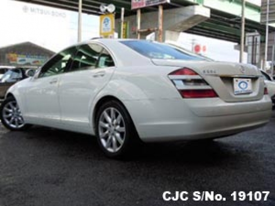06 Mercedes Benz S Class White For Sale Stock No Japanese Used Cars Exporter
