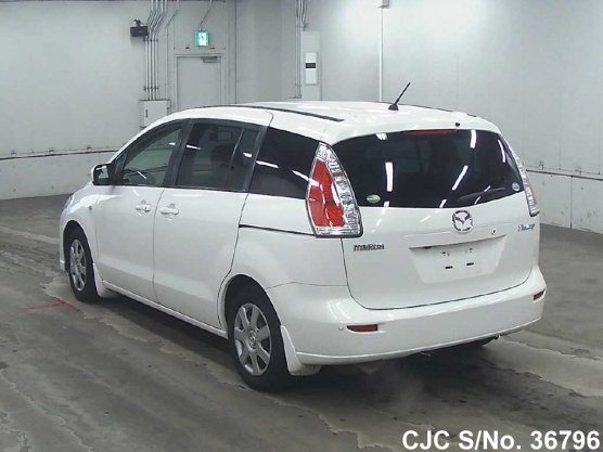 2009 Mazda Premacy White for sale | Stock No. 36796 | Japanese