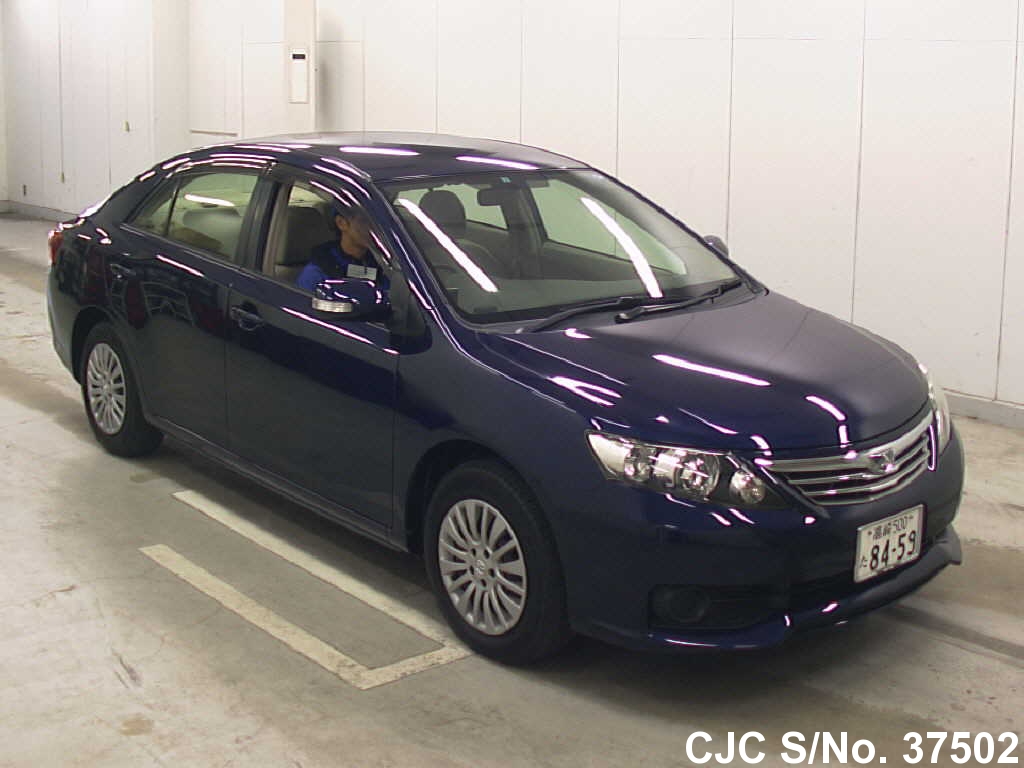 2011 Toyota Allion Blue for sale Stock No. 37502 Japanese Used Cars