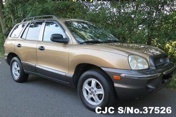 2001 Left Hand Hyundai Santa FE Gold for sale | Stock No. 37526 | Left ...