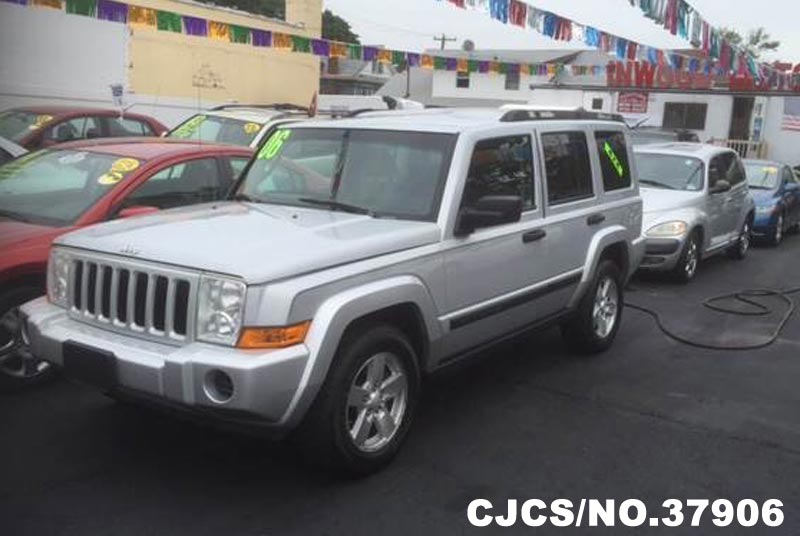 2006 Left Hand Jeep Commander Silver for sale Stock No. 37906 Left