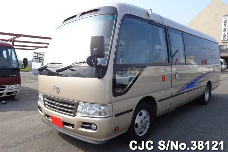 2010 Toyota Coaster Bus for sale Stock No. 38121 Japanese Used Cars