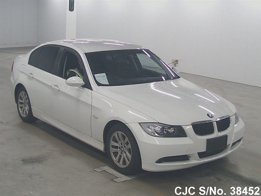 2008 BMW 3 Series White for sale Stock No. 38452 Japanese Used Cars
