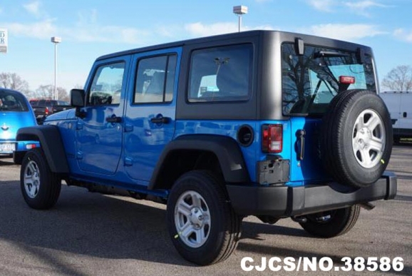2016 Left Hand Jeep Wrangler Blue for 