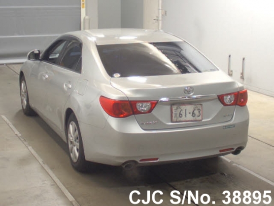 2010 Toyota Mark X Silver for sale | Stock No. 38895 | Japanese