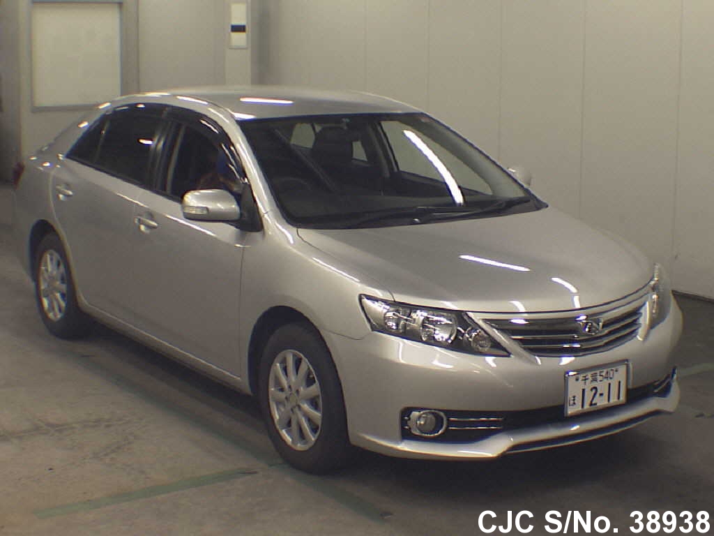 2011 Toyota Allion Silver for sale Stock No. 38938 Japanese Used