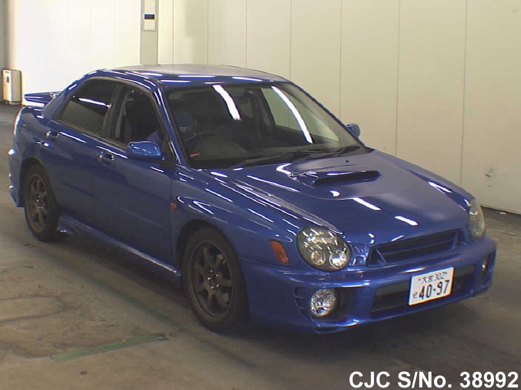 2000 Subaru Impreza Blue for sale Stock No. 38992 Japanese Used