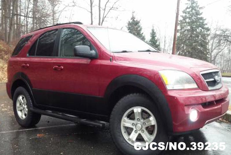 2006 Left Hand Kia Sorento Red for sale Stock No. 39235 Left Hand
