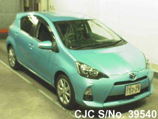 2012 Toyota / Aqua Stock No. 39540
