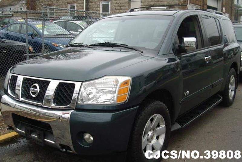 2006 Left Hand Nissan Armada Green for sale Stock No. 39808 Left