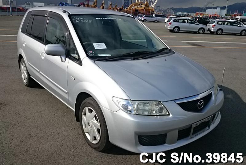 2003 Mazda Premacy Silver for sale | Stock No. 39845 | Japanese Used ...