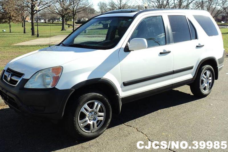 2004 Left Hand Honda CRV White for sale Stock No. 39985 Left Hand