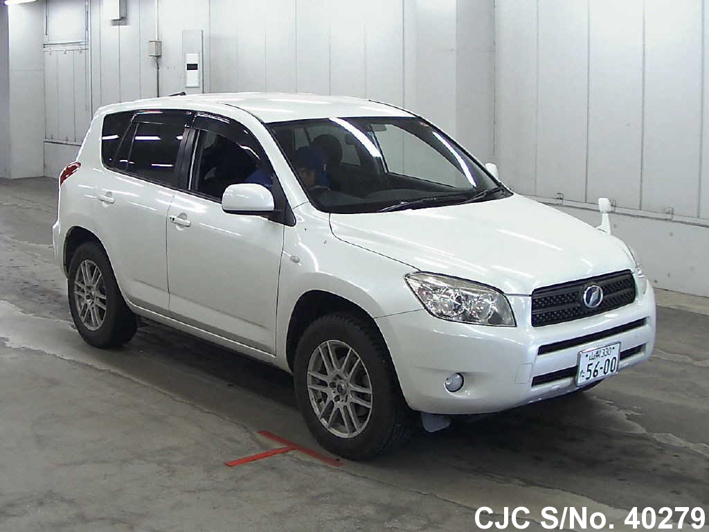 2007 Toyota Rav4 Pearl for sale | Stock No. 40279 | Japanese Used Cars ...