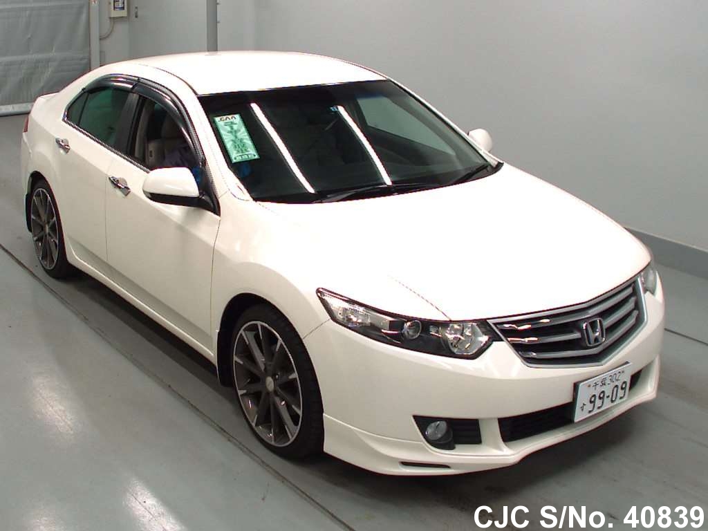 2009 Honda Accord Pearl for sale | Stock No. 40839 | Japanese Used Cars ...