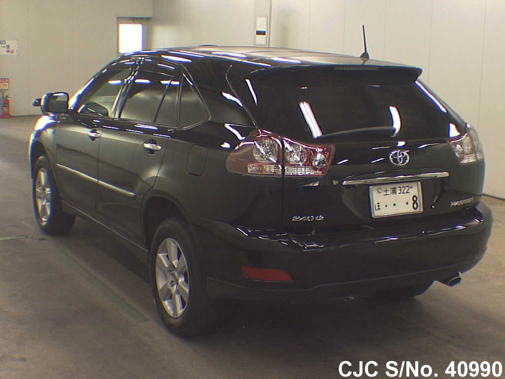 2008 Toyota Harrier Black for sale Stock No. 40990 Japanese Used