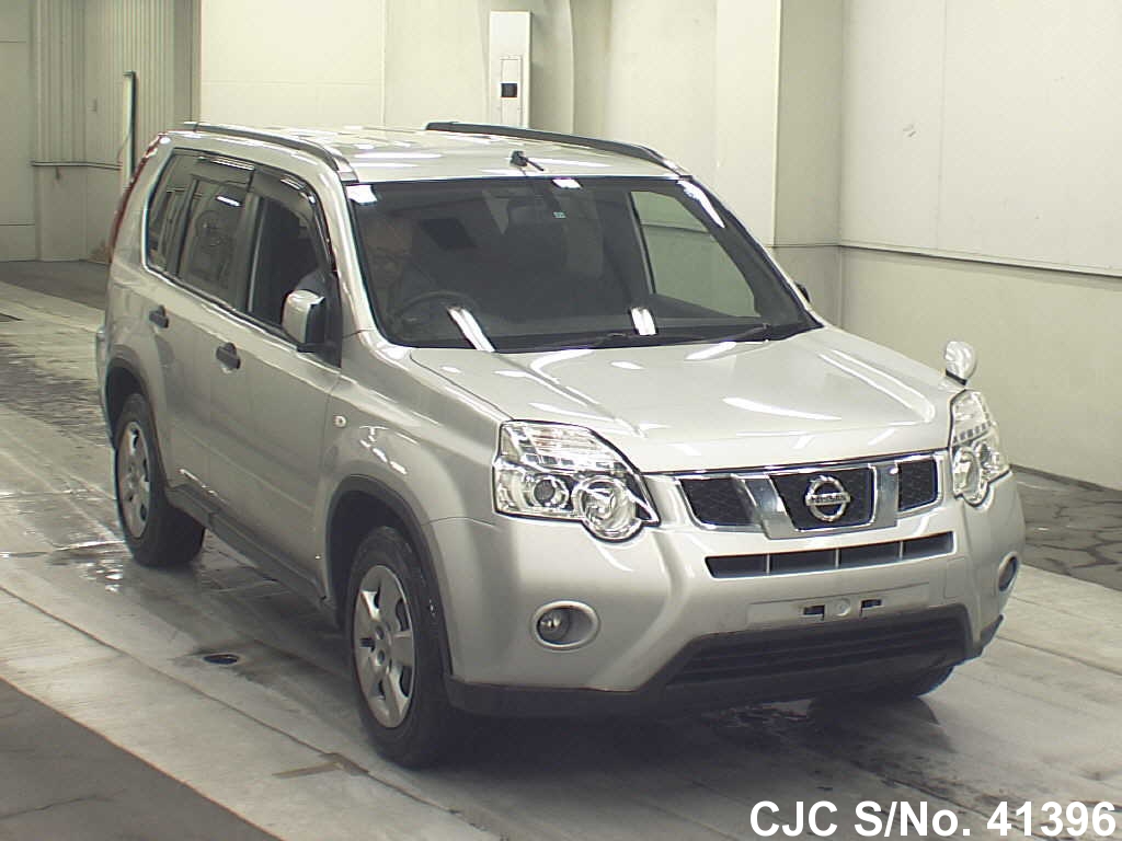 2010 Nissan XTrail Silver for sale Stock No. 41396 Japanese Used