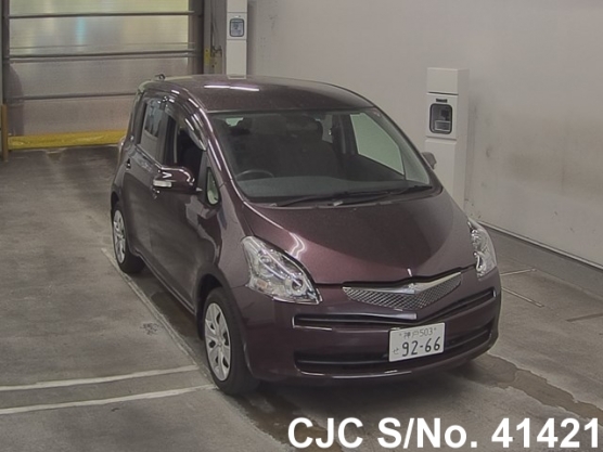 2010 Toyota / Ractis Stock No. 41421
