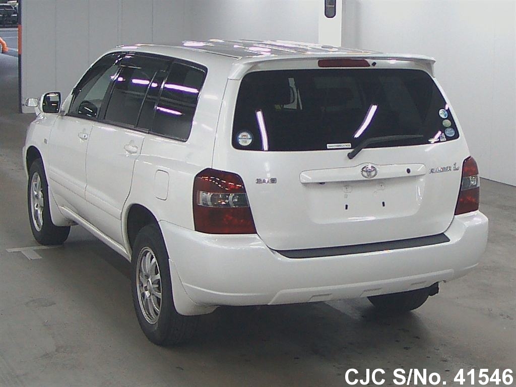 2006 Toyota Kluger Pearl for sale Stock No. 41546 Japanese Used