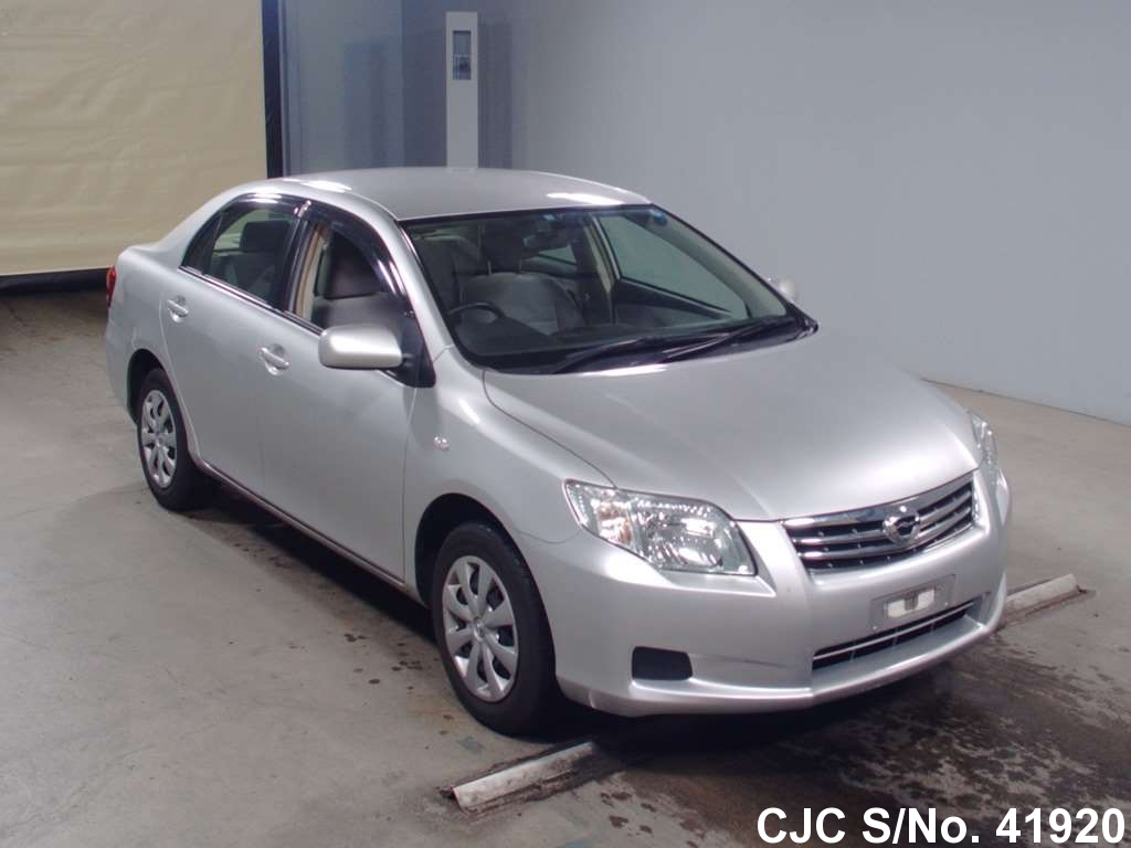 2010 Toyota Corolla Axio Silver for sale Stock No. 41920 Japanese