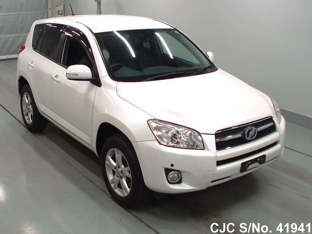 2009 Toyota Rav4 Pearl for sale | Stock No. 41941 | Japanese Used Cars Exporter