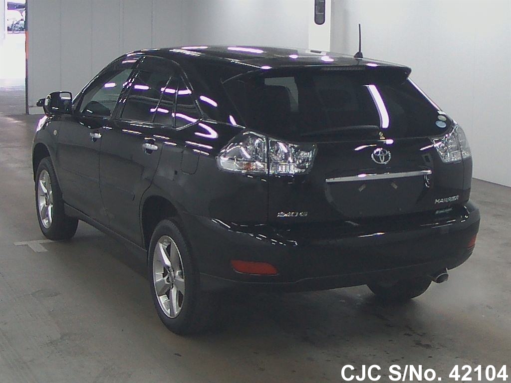 2010 Toyota Harrier Black for sale Stock No. 42104 Japanese Used