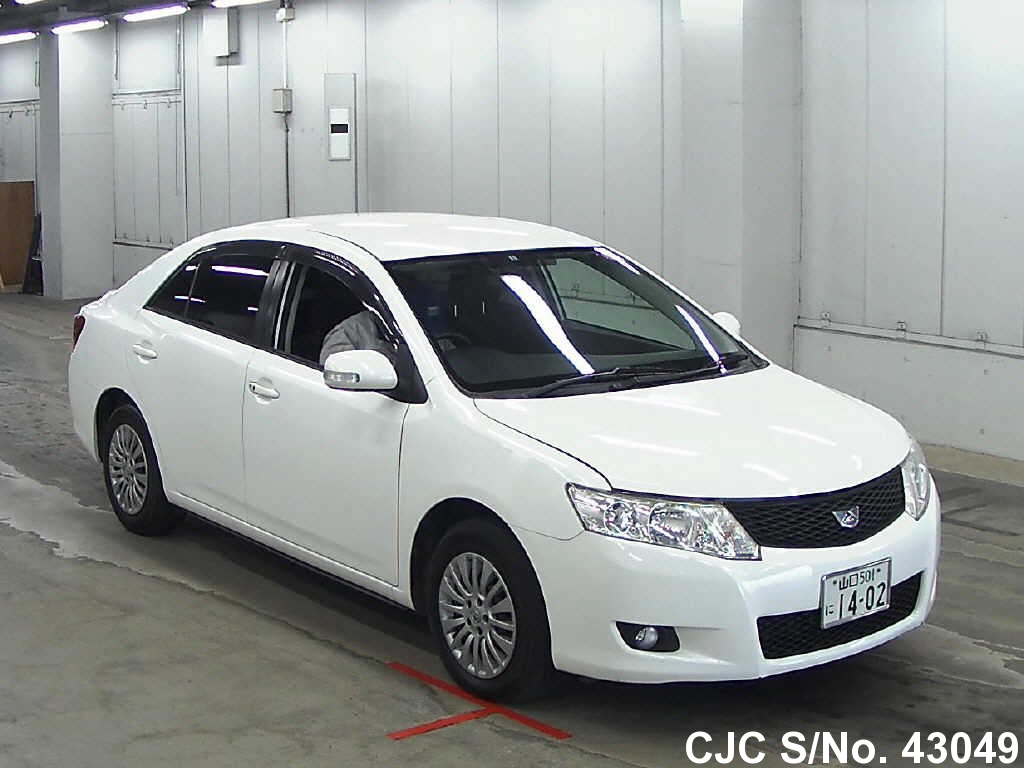 2010 Toyota Allion White for sale Stock No. 43049 Japanese Used