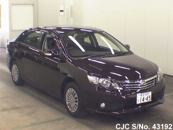 2010 Toyota / Allion Stock No. 43192