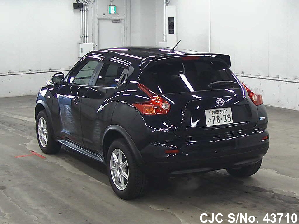 2011 Nissan Juke Black for sale Stock No. 43710 Japanese Used Cars