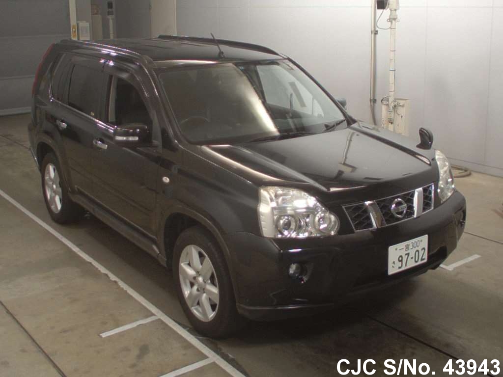 2008 Nissan XTrail Black for sale Stock No. 43943 Japanese Used