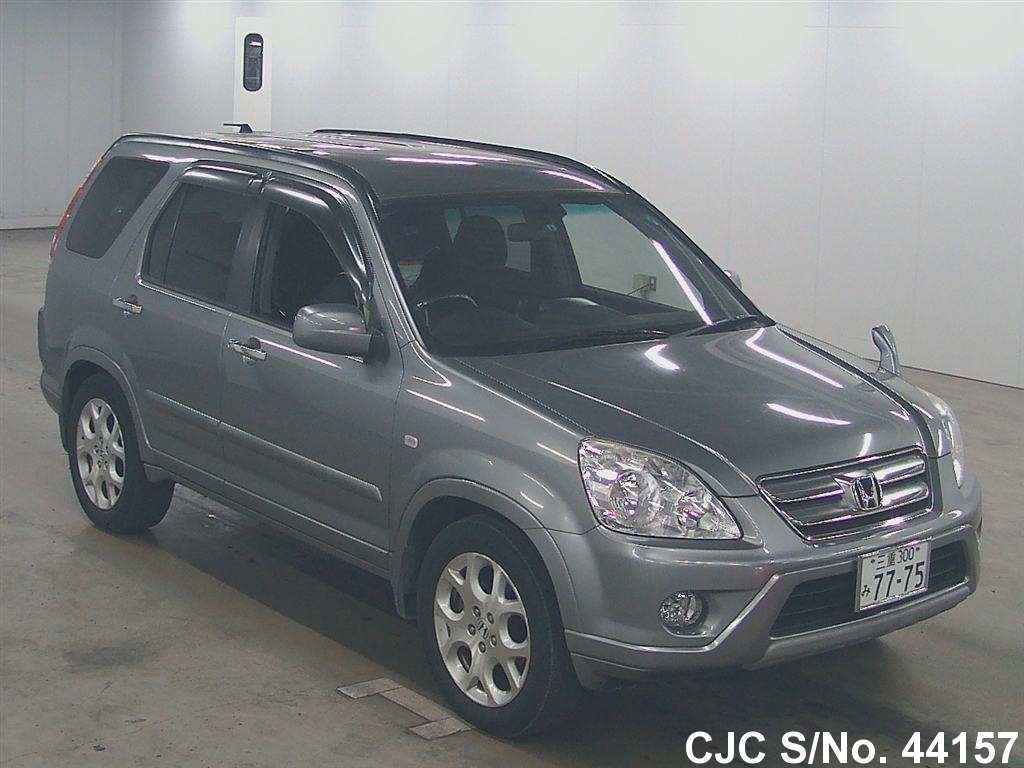 2005 Honda CRV Gray for sale Stock No. 44157 Japanese Used Cars