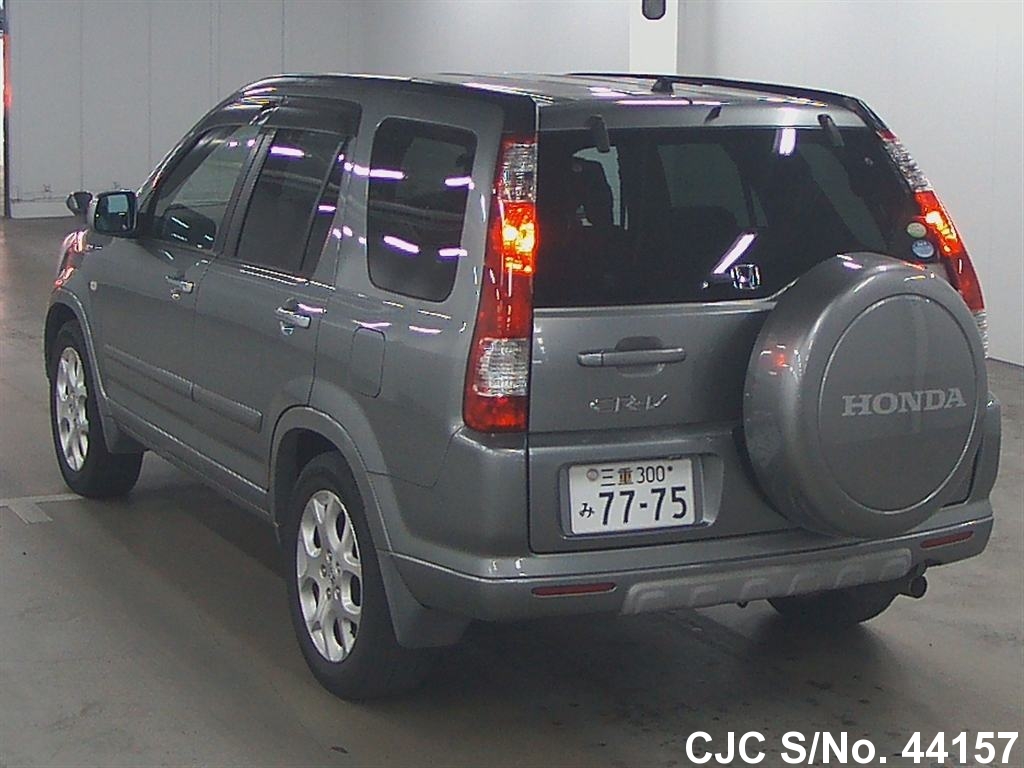 2005 Honda CRV Gray for sale Stock No. 44157 Japanese Used Cars