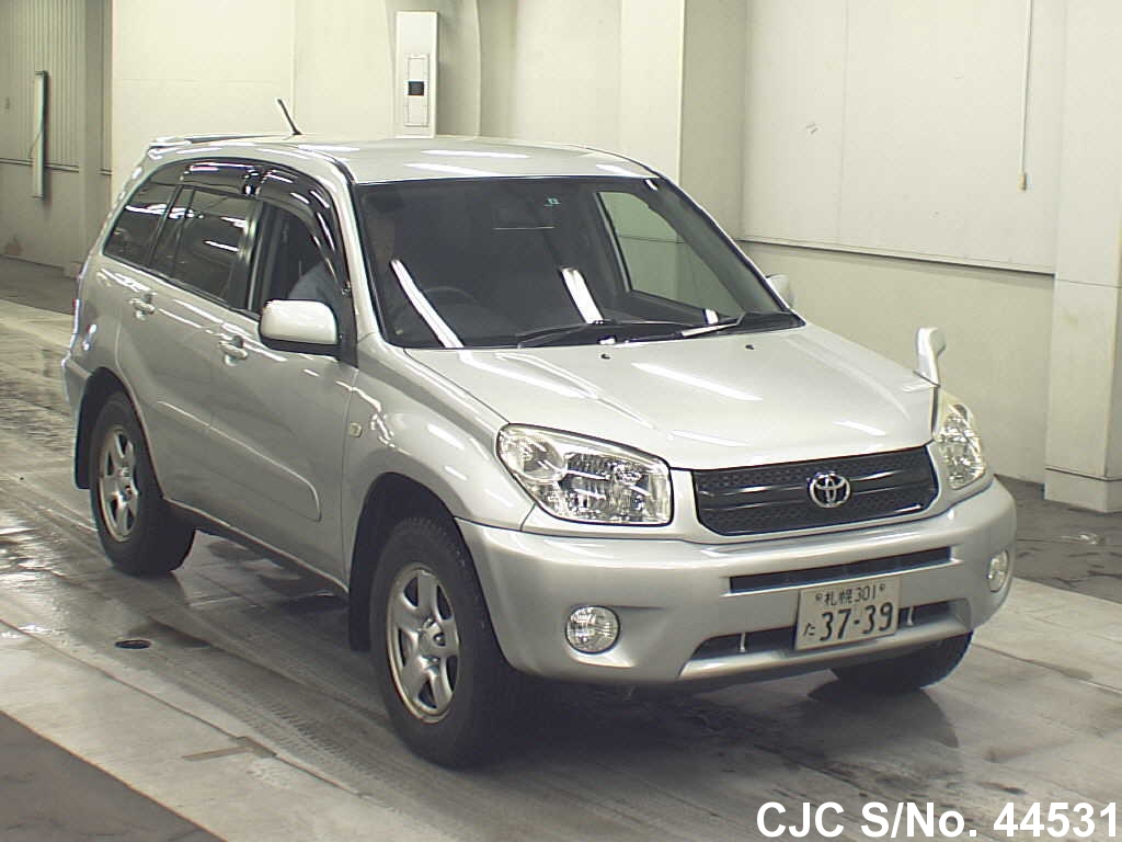 2005 Toyota Rav4 Silver for sale | Stock No. 44531 | Japanese Used Cars