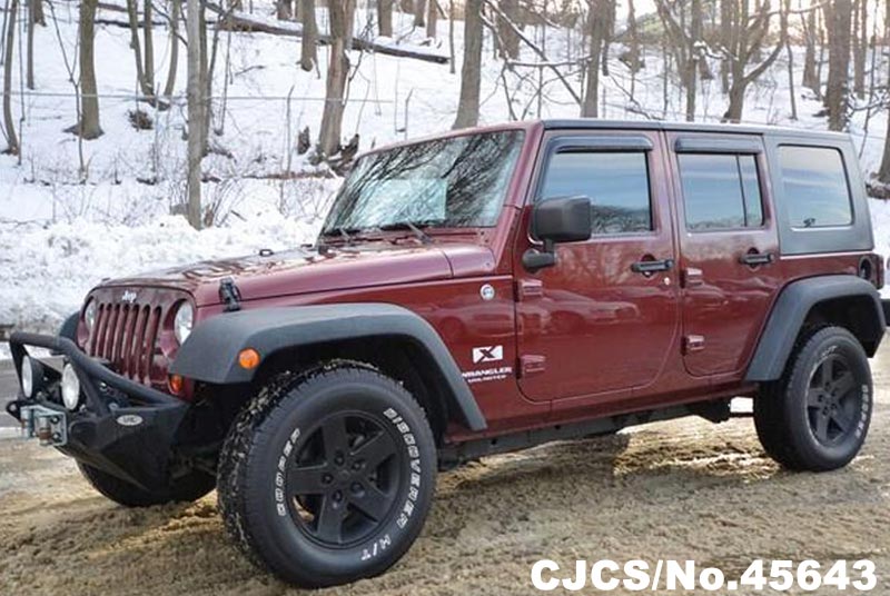 2008 Left Hand Jeep Wrangler Burgundy for sale | Stock No. 45643 | Left  Hand Used Cars Exporter