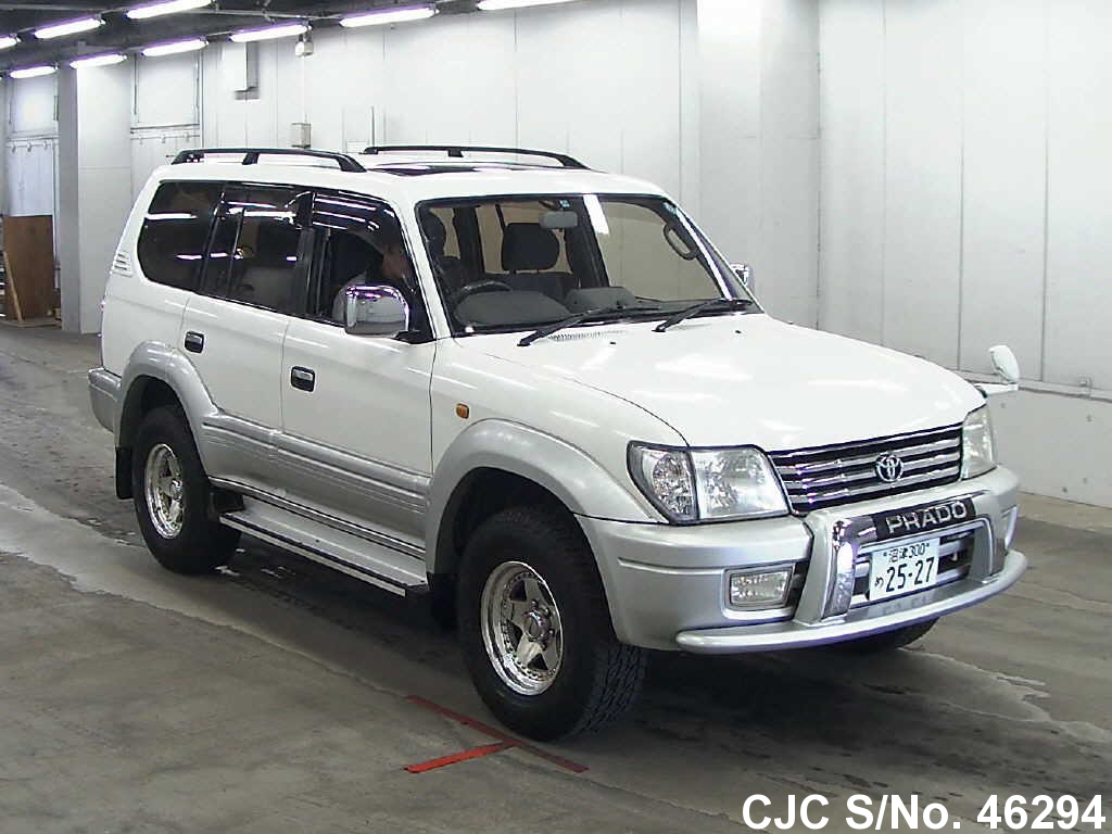 1999 Toyota Land Cruiser Prado White 2 Tone for sale Stock No. 46294