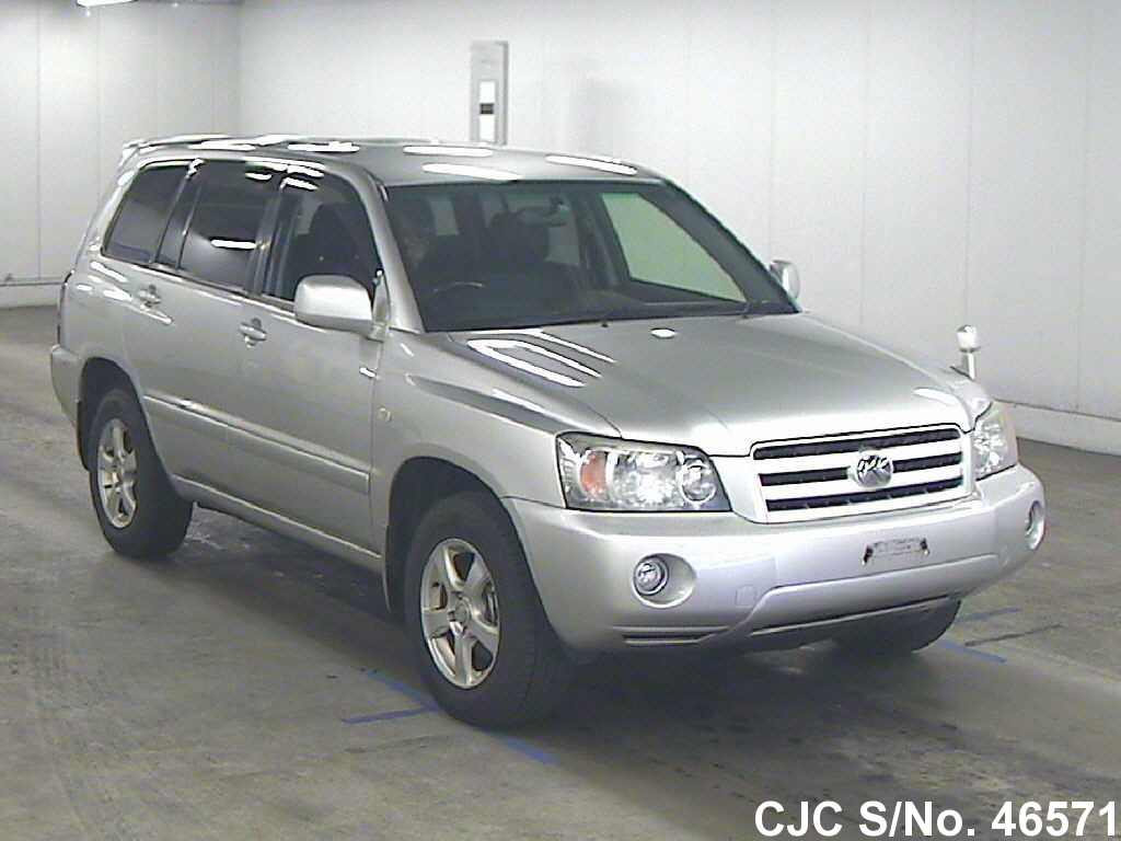 2007 Toyota Kluger Silver for sale Stock No. 46571 Japanese Used