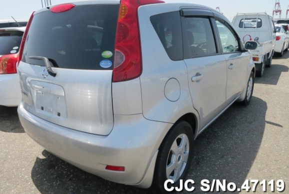 2012 Nissan Note Silver for sale, Stock No. 47119