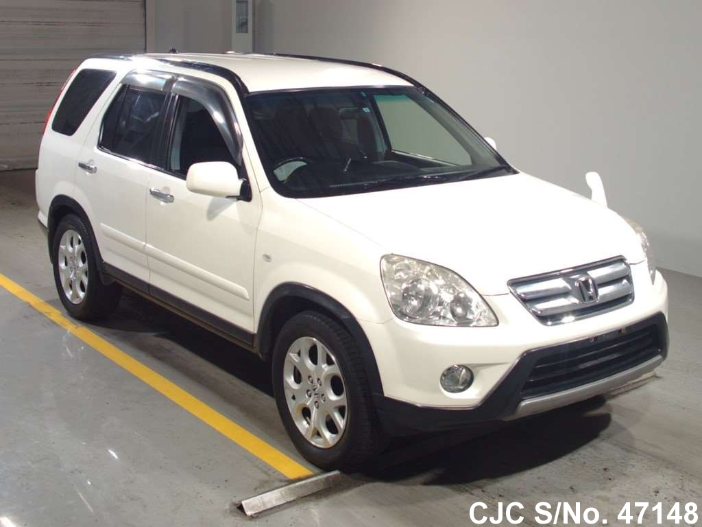 2005 Honda CRV Pearl for sale Stock No. 47148 Japanese Used Cars