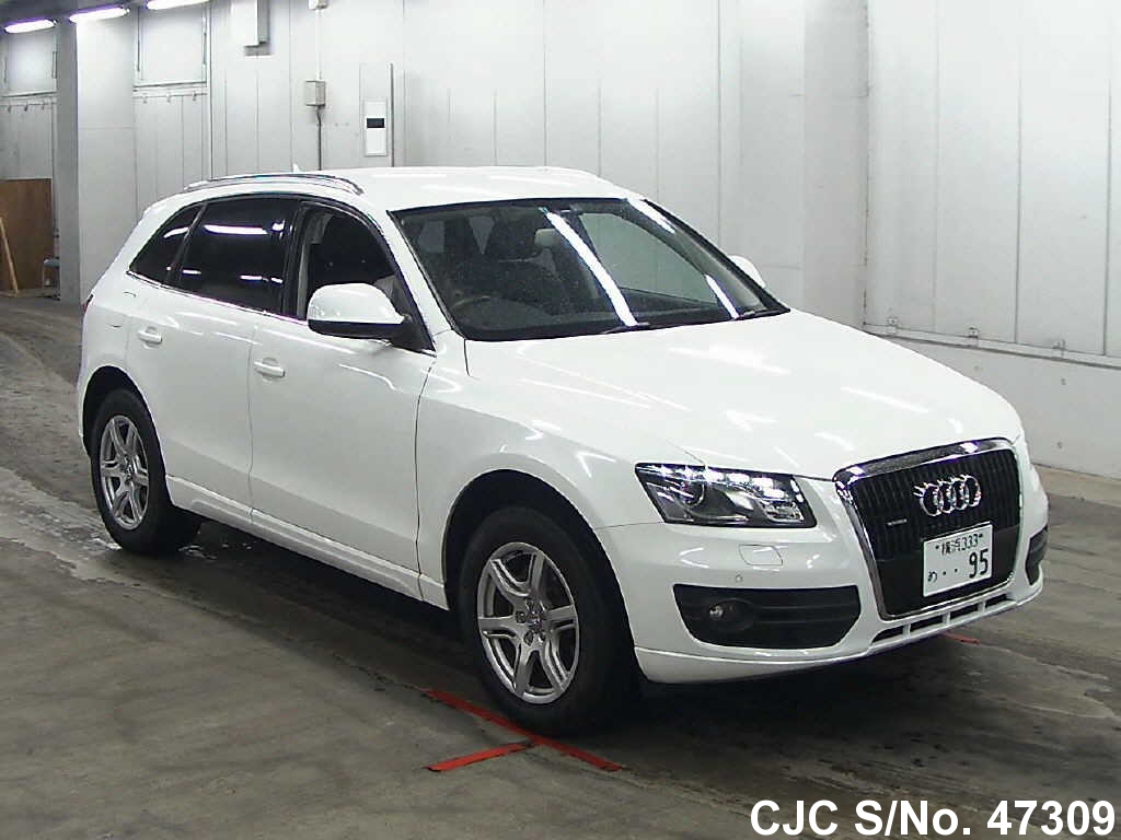 2010 Audi Q5 White for sale | Stock No. 47309 | Japanese Used Cars Exporter
