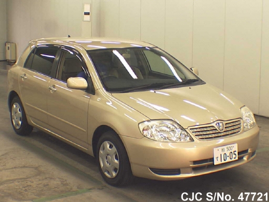 2002 Toyota / Allex Stock No. 47721