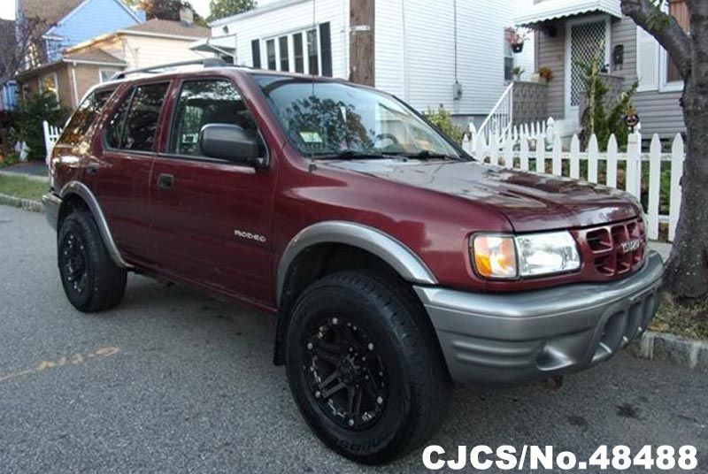 2002 Left Hand Isuzu Rodeo Red for sale | Stock No. 48488 | Left Hand ...