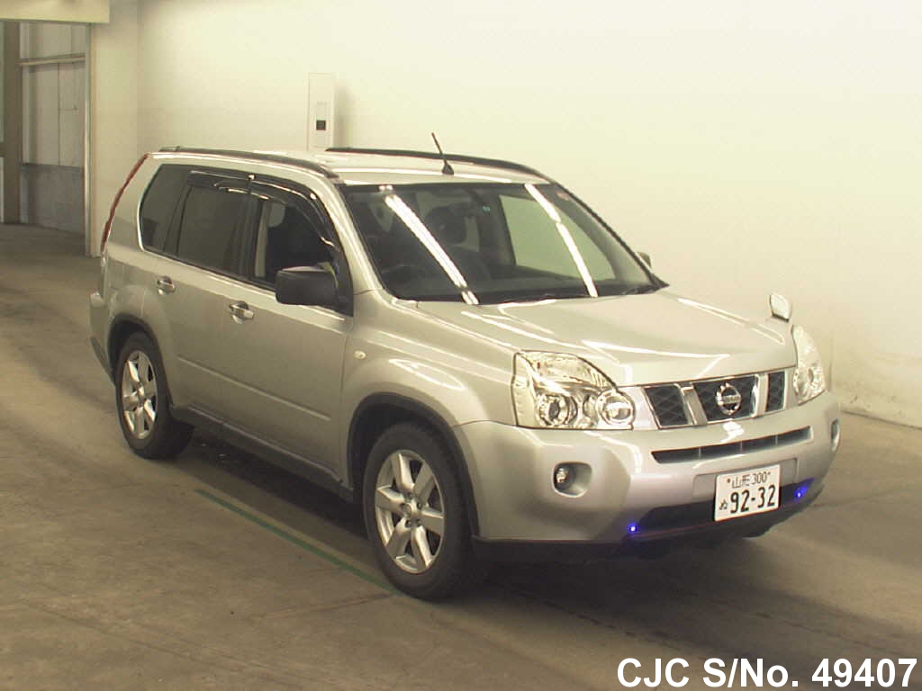 2008 Nissan XTrail Silver for sale Stock No. 49407 Japanese Used
