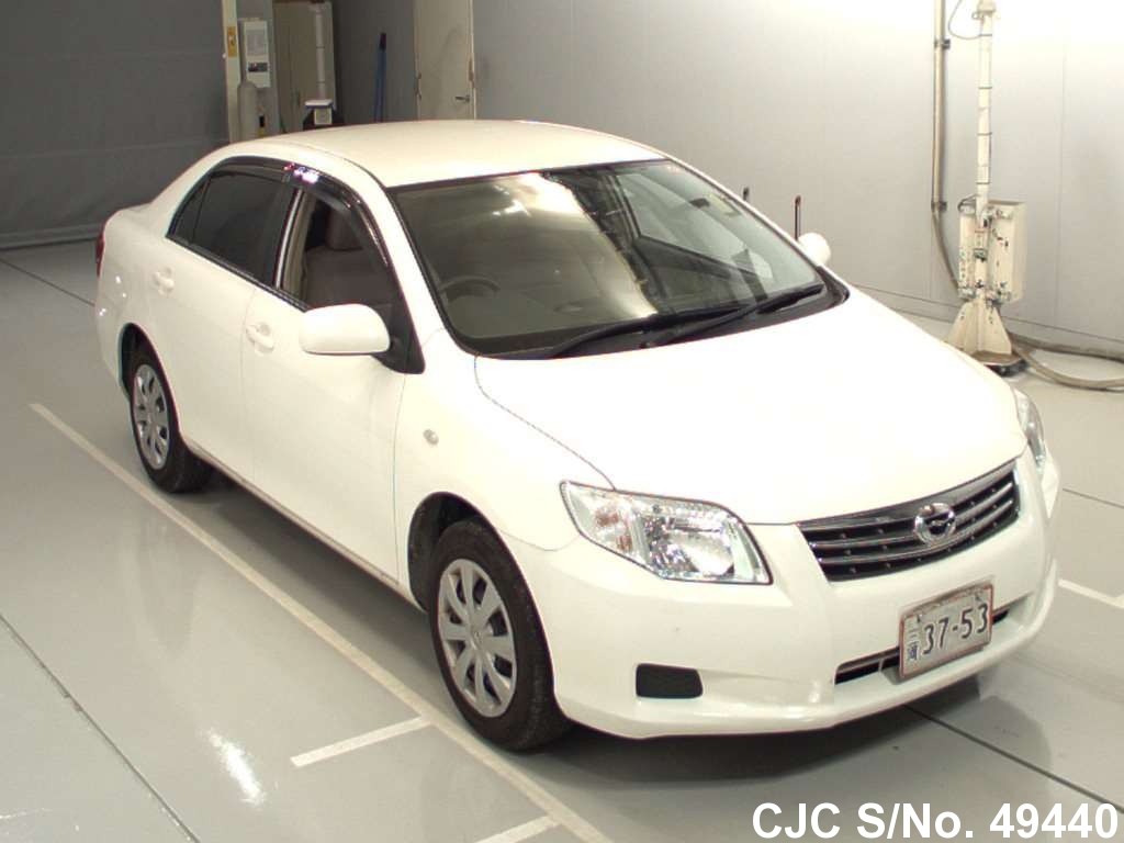 2011 Toyota Corolla Axio White for sale | Stock No. 49440 | Japanese ...