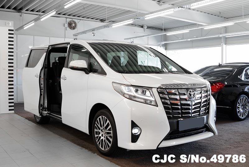 17 Left Hand Toyota Alphard White For Sale Stock No Left Hand Used Cars Exporter