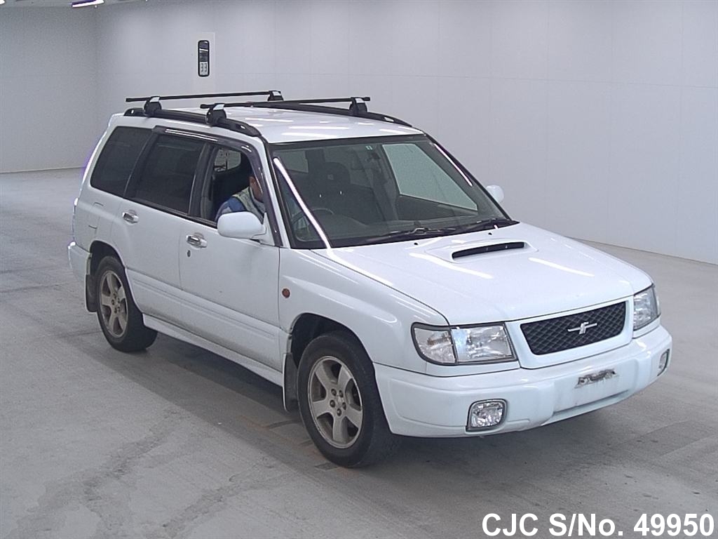 1998 Subaru Forester White for sale Stock No. 49950 Japanese Used