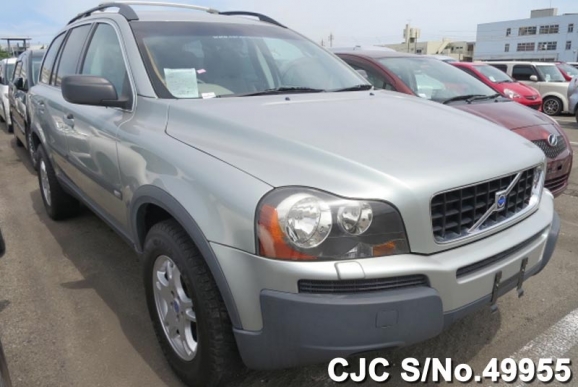 2003 Volvo XC90 Silver for sale | Stock No. 49955 | Japanese Used Cars ...