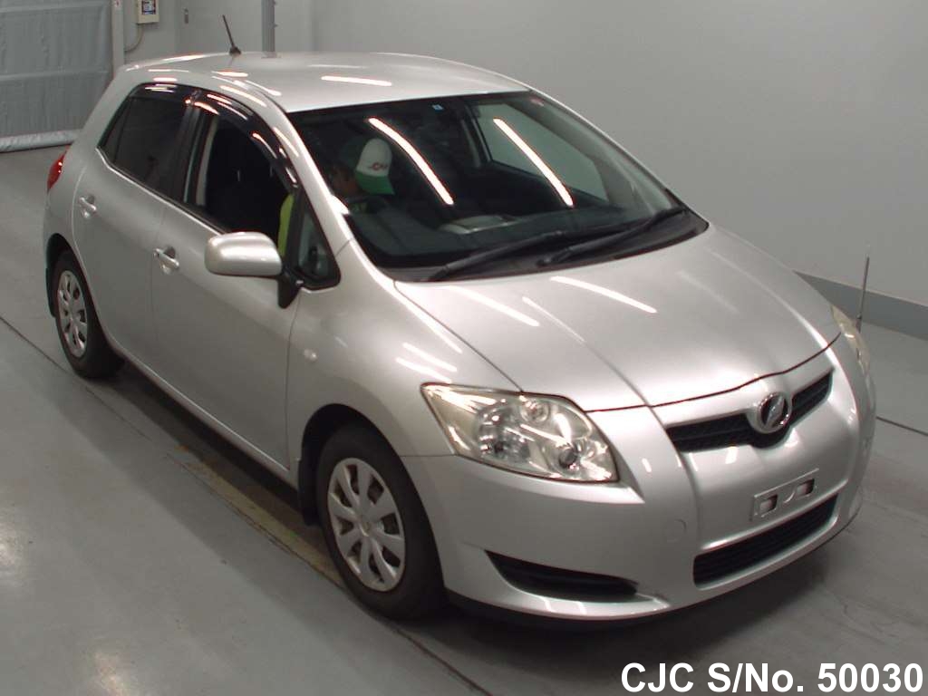 2007 Toyota Auris Silver for sale Stock No. 50030