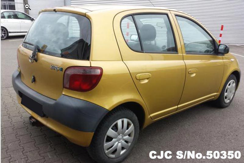 2000 Left Hand Toyota Vitz - Yaris Yellow for sale | Stock No. 50350 | Left Hand Used Cars Exporter