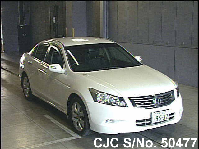 2008 Honda Inspire White for sale | Stock No. 50477 | Japanese