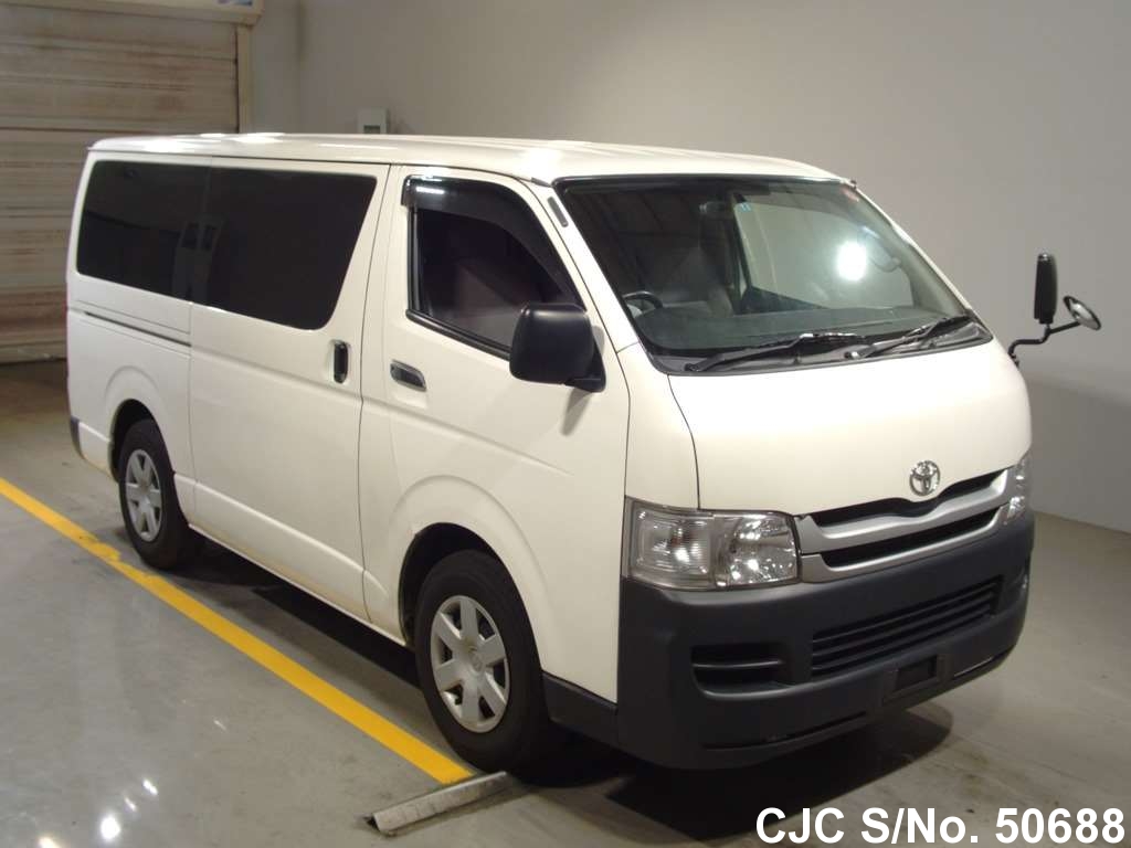 2010 Toyota Hiace White for sale | Stock No. 50688 | Japanese Used Cars ...